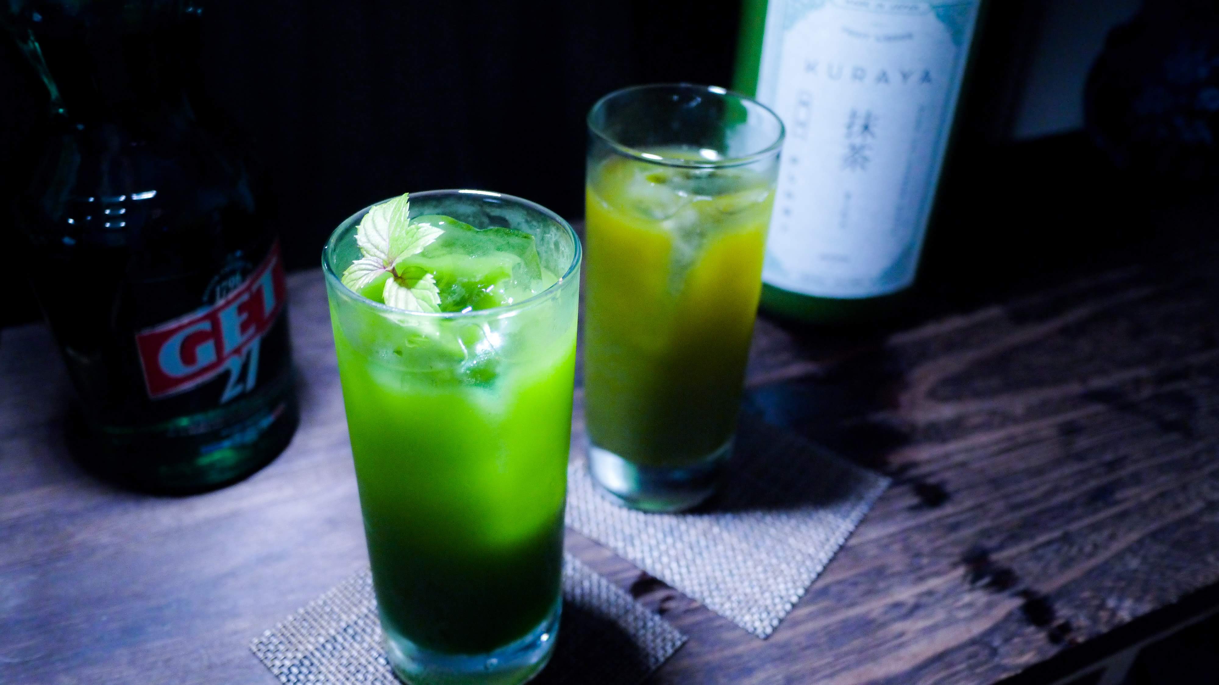 抹茶 ミントティー Maccha And Mint Tea 宅飲みカクテルデータベース Rc 抹茶 ミントティー Maccha And Mint Tea 宅飲みカクテルデータベース Rc